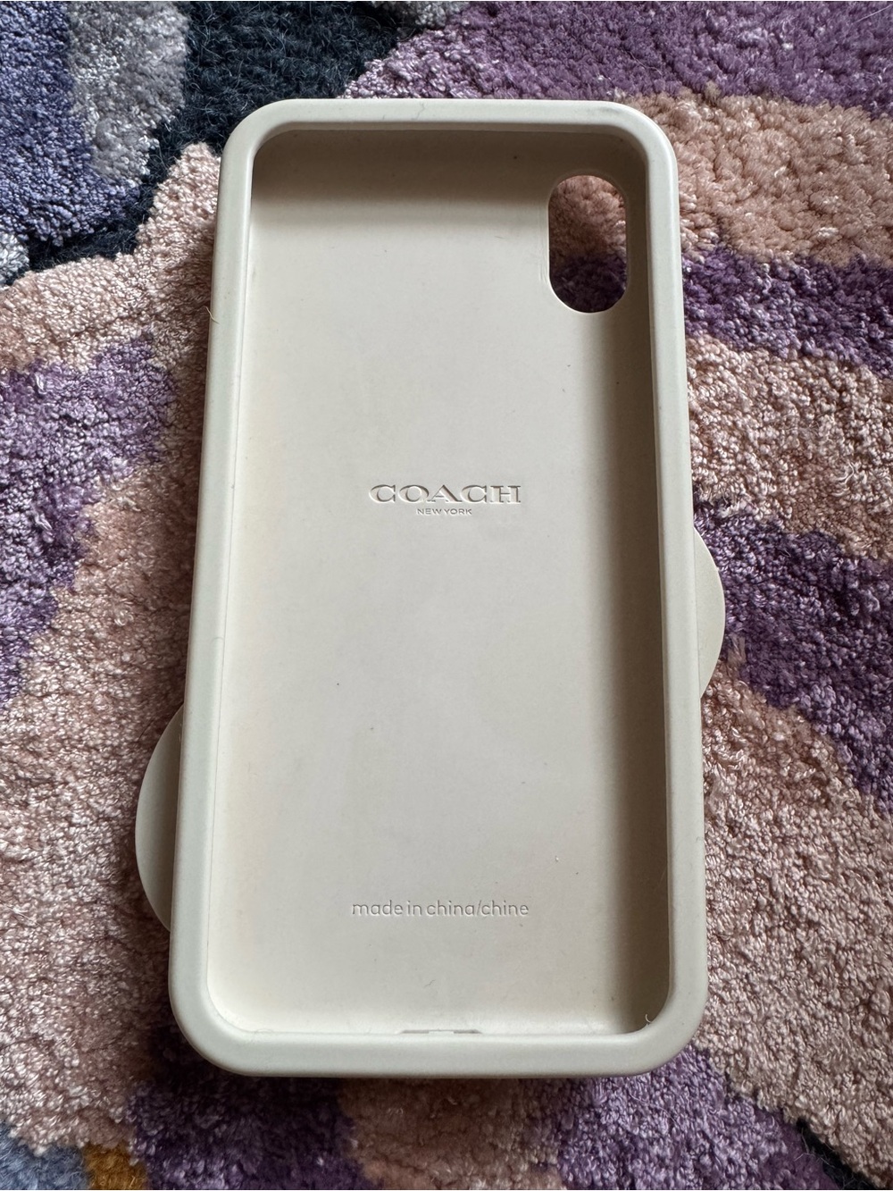 Coach Chalk Multi Cherry iPhone Case in Pink, Red & Green NWT - Picture 7 of 9